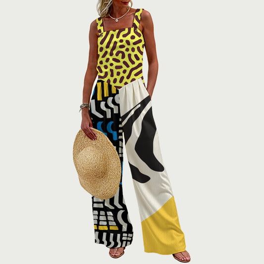 OBON Women's Wide-Leg Jumpsuit PTTR