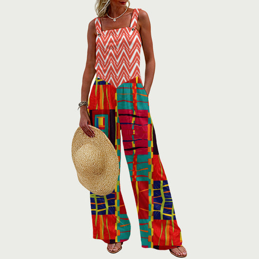 OBON Women's Wide-Leg Jumpsuit NMK
