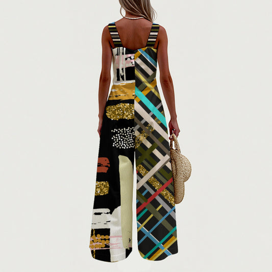 OBON Women's Wide-Leg Jumpsuit CLF