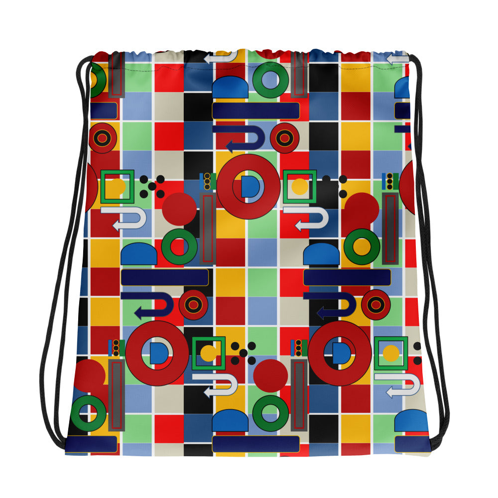 OD Symbol-inspired Drawstring bag
