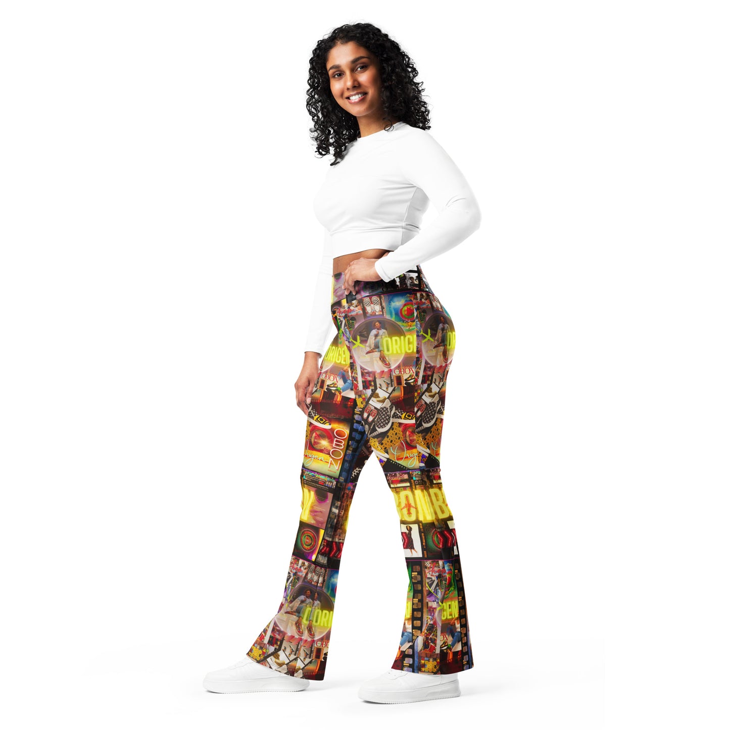 OBON Promo Flare leggings B1