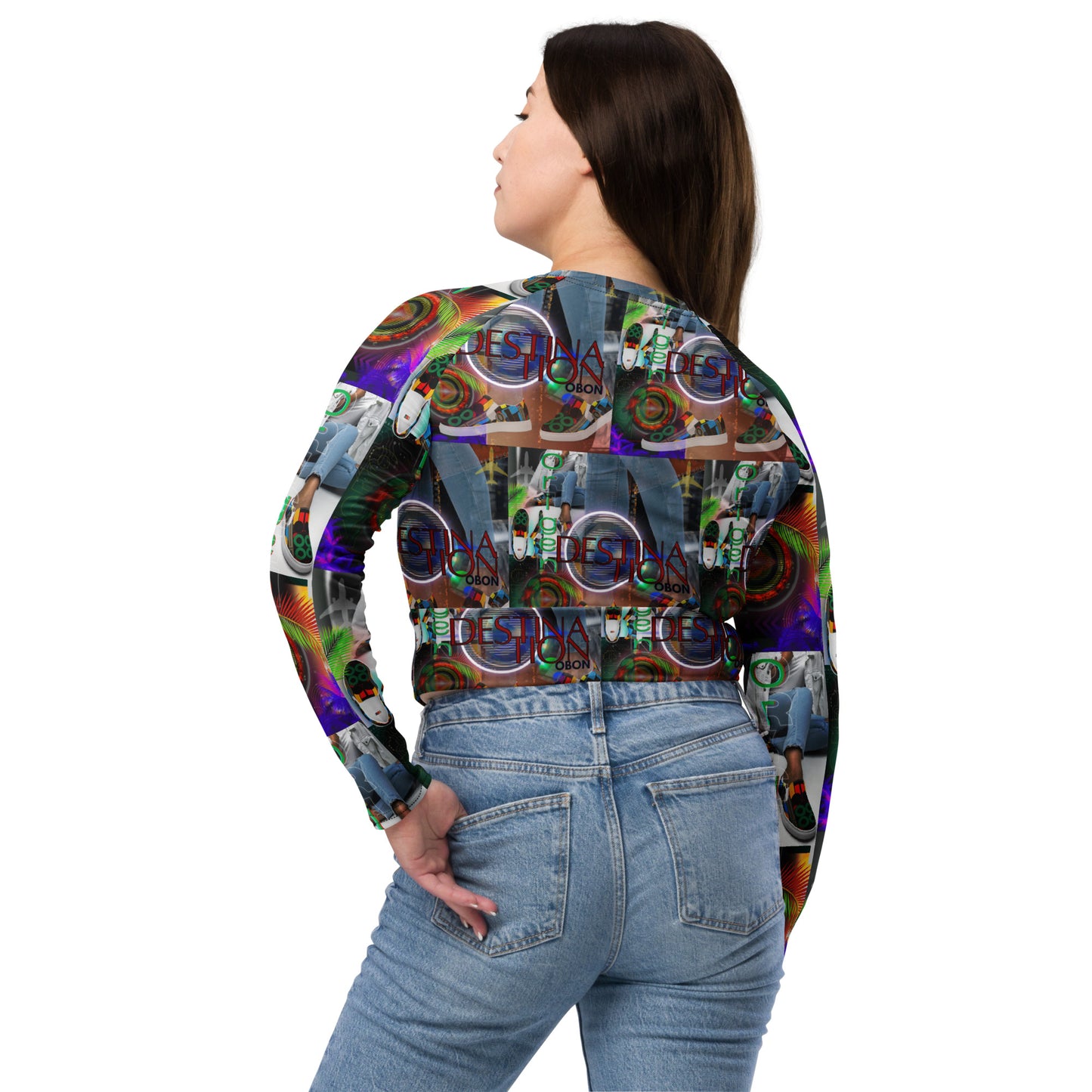 OBON Promo long-sleeve crop top Bannr2