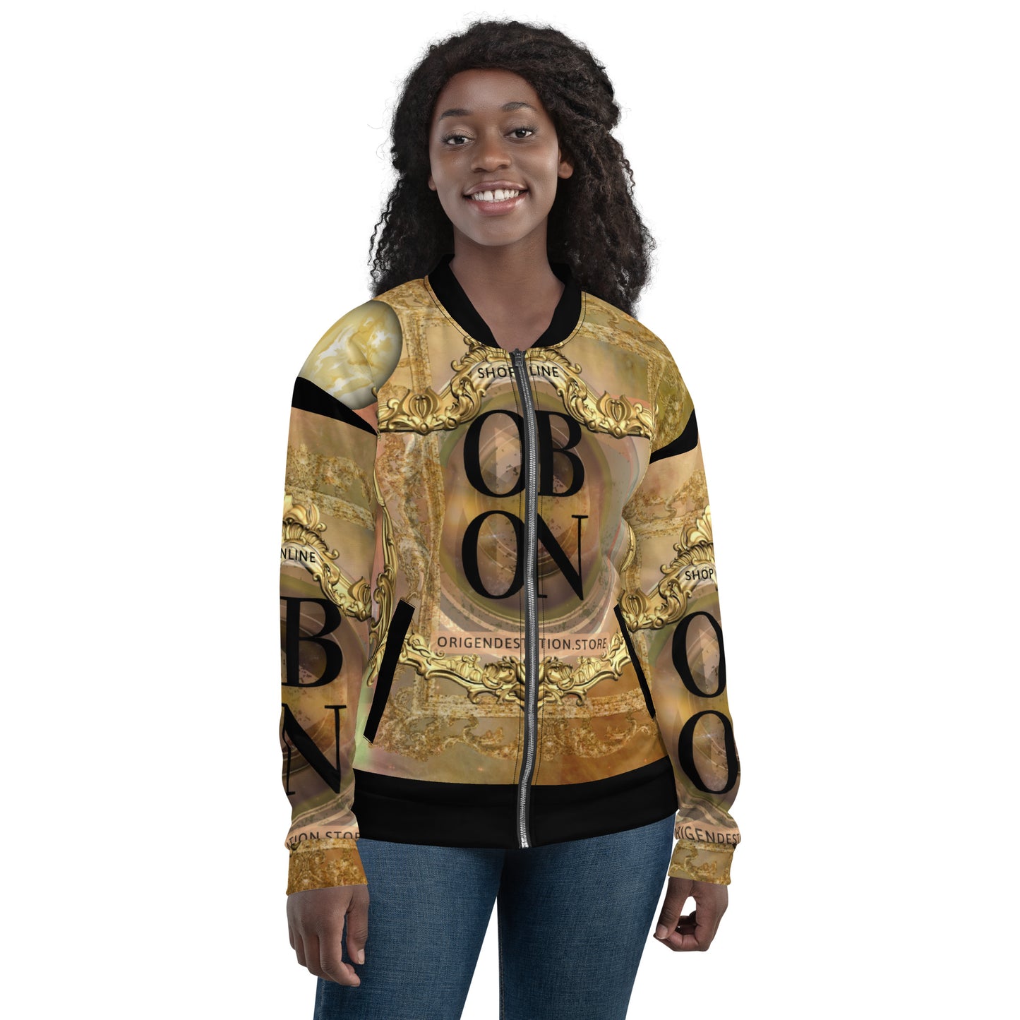 OD Promo OBON Unisex Bomber Jacket IVR