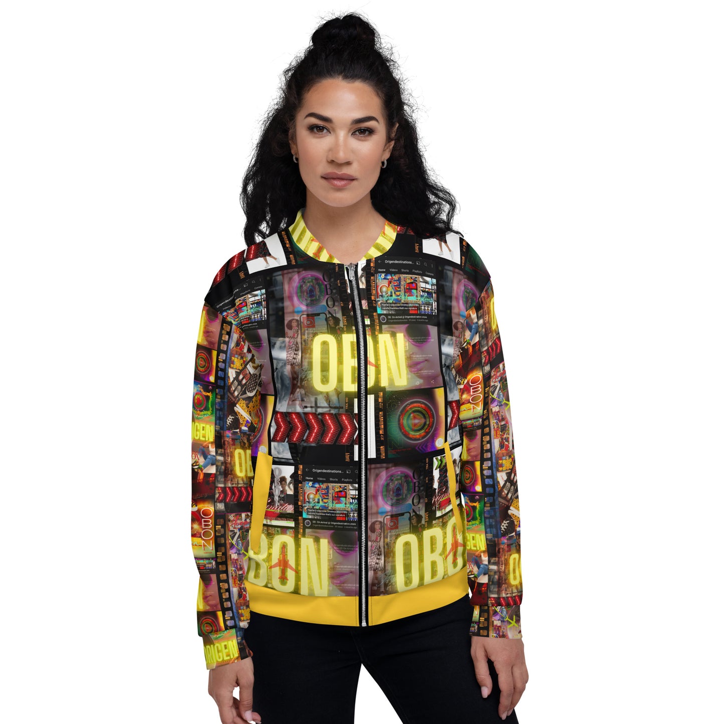 OBON Promo Unisex Bomber Jacket B1