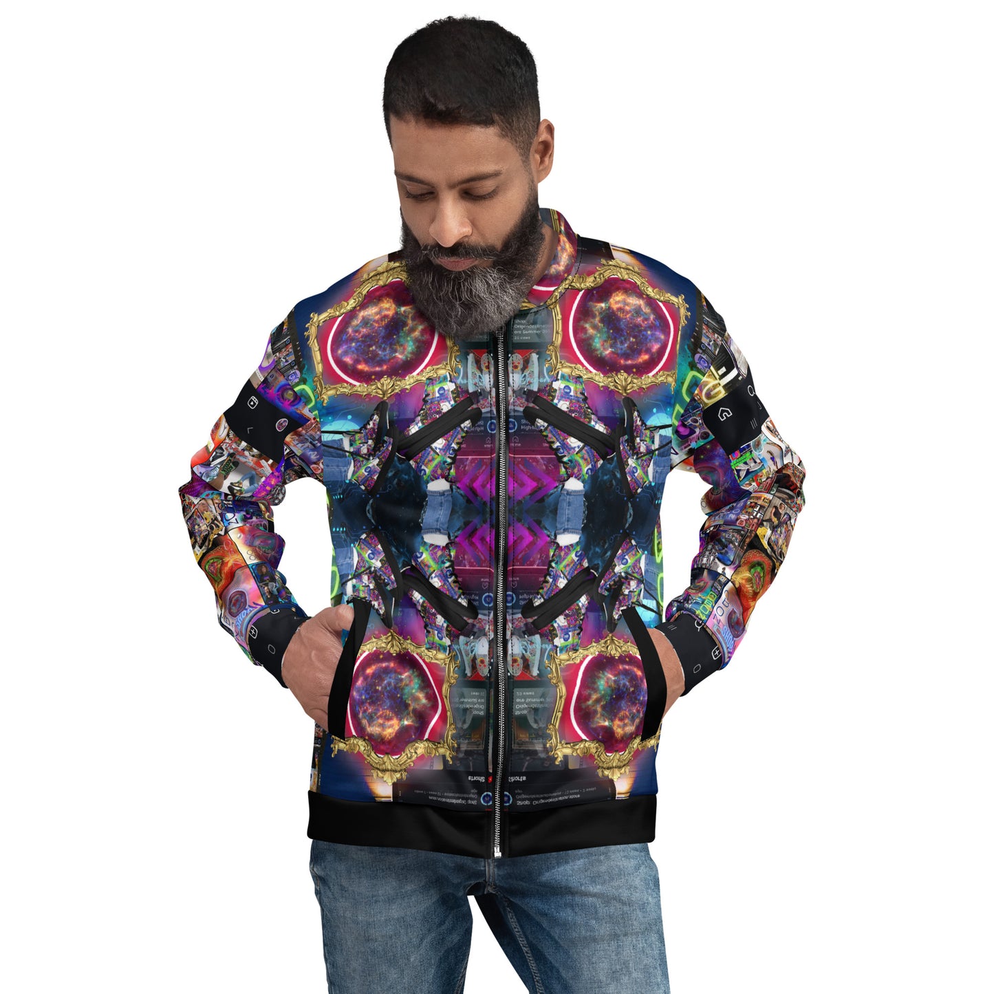 OBON Promo Unisex Bomber Jacket B6