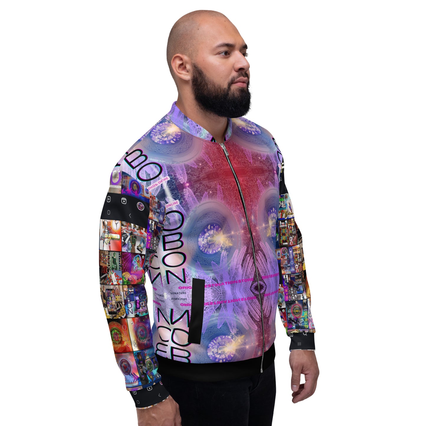 OBON Promo Unisex Bomber Jacket B5