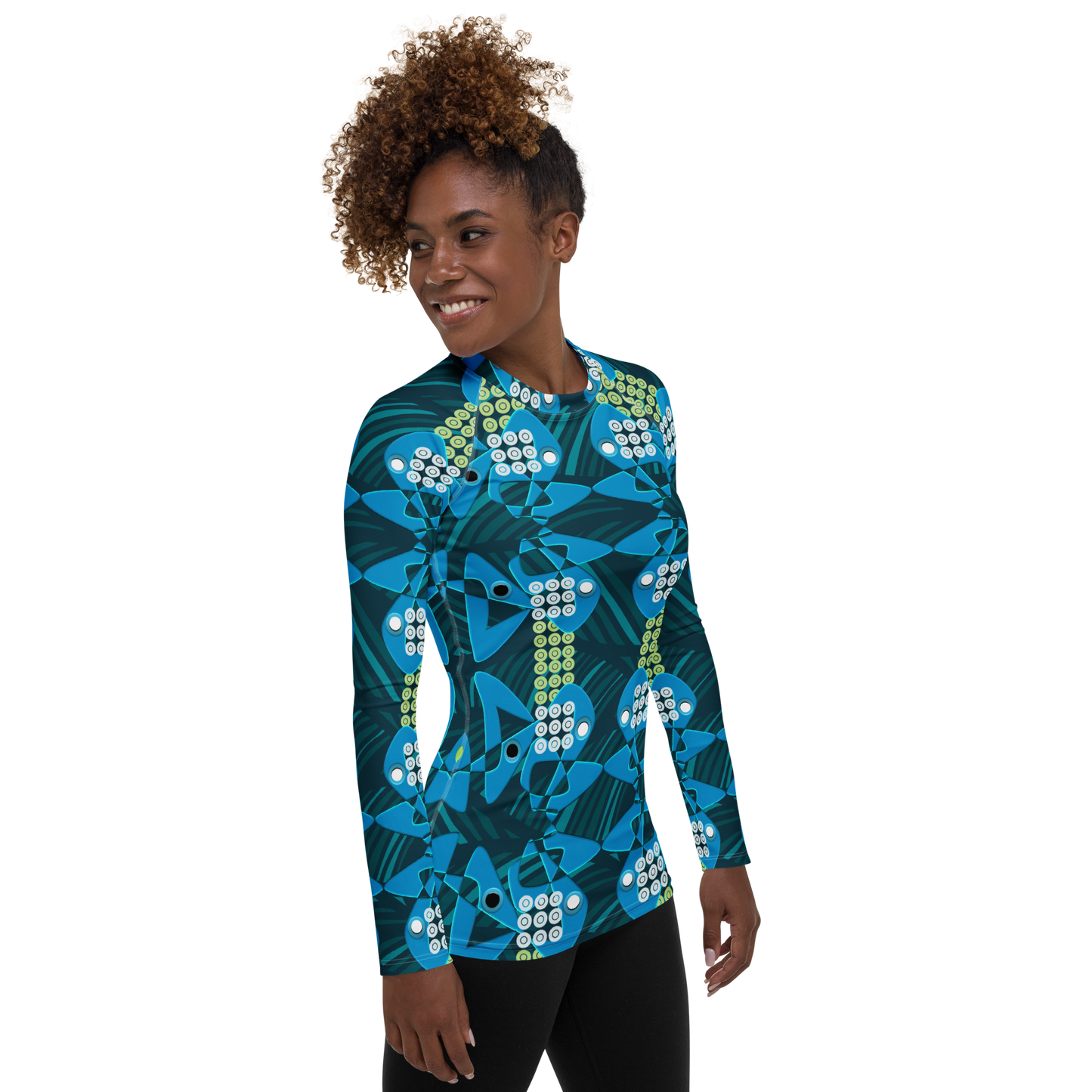 OD Promo AC-LITE Women's Rash Guard BL-1