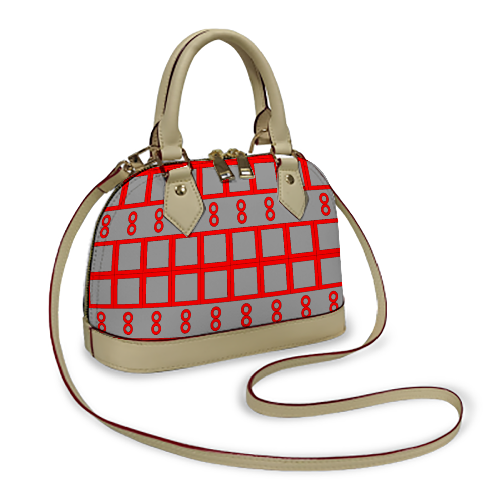 Custom Women's Shell Bag Compact Messager Shoulder Bag Portable Handbag