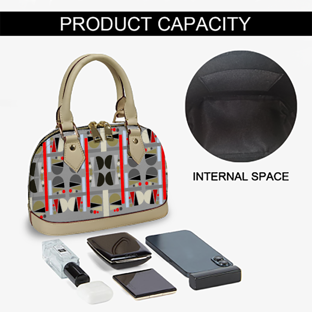 Custom Women's Shell Bag Compact Messager Shoulder Bag Portable Handbag