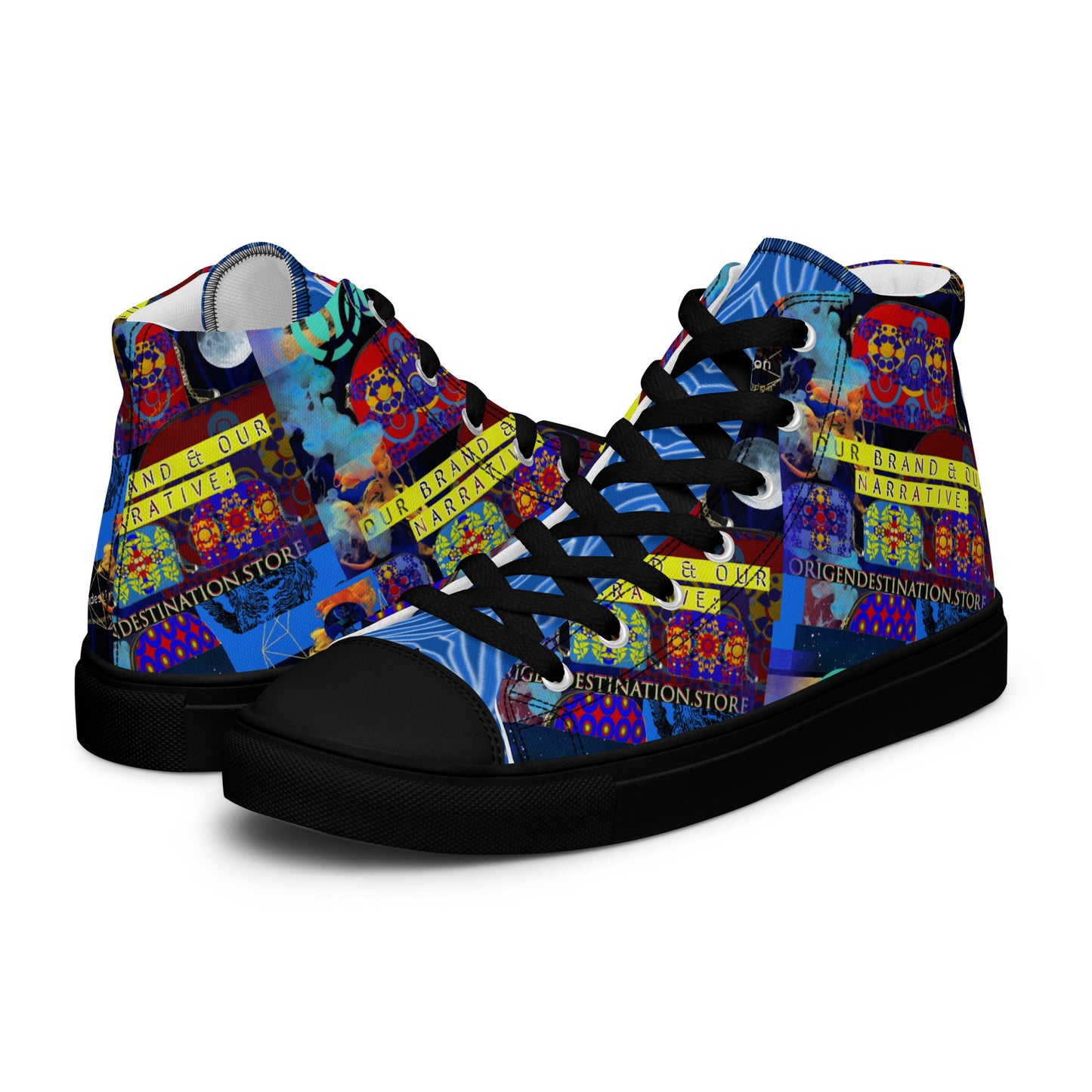 OD SIG news Women’s high top canvas shoes OP7