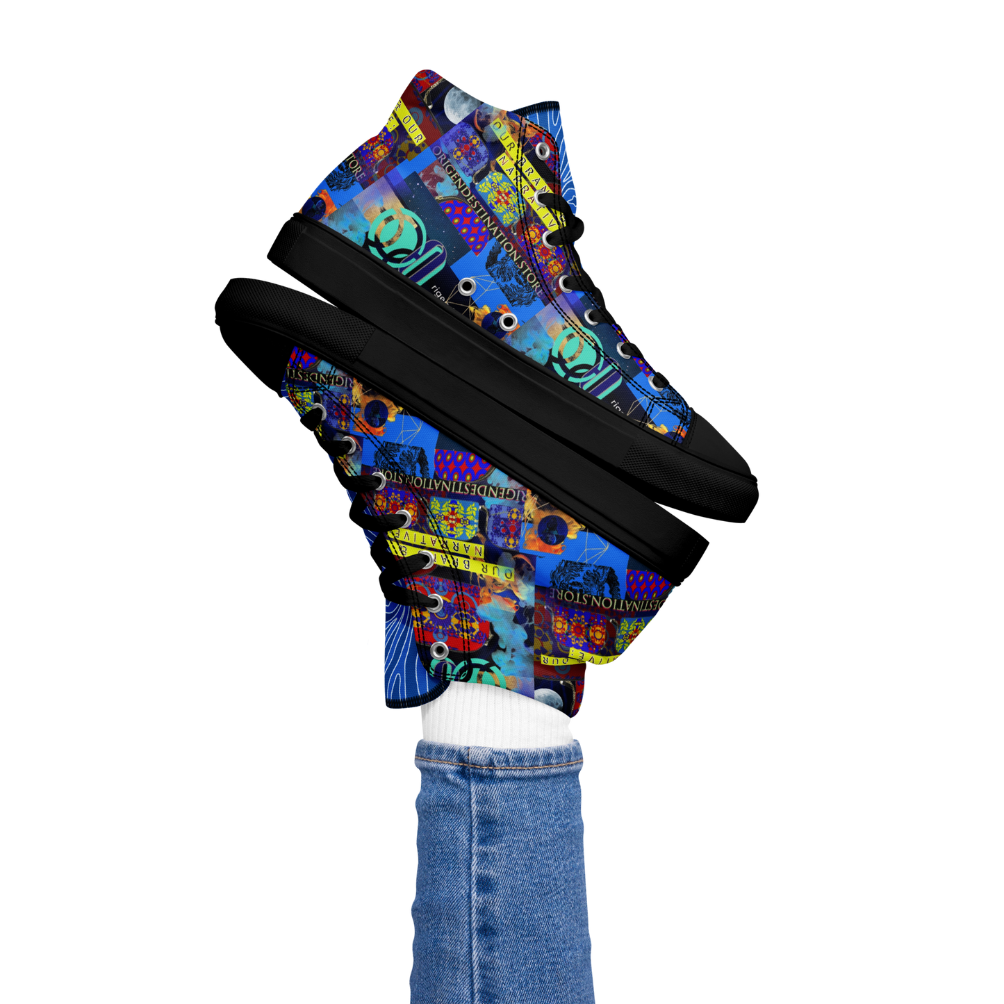 OD SIG news Women’s high top canvas shoes OP7