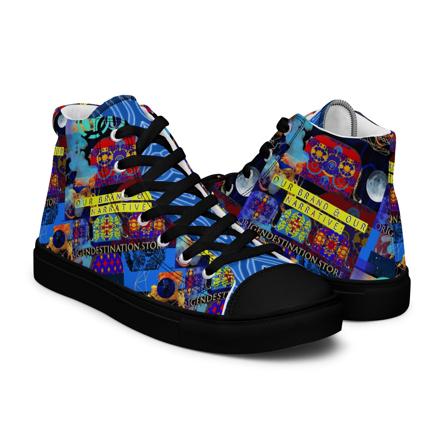 OD SIG news Women’s high top canvas shoes OP7