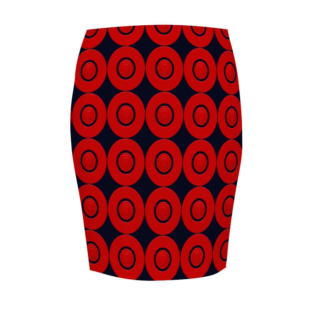 Origen Destination Custom Women's Elasticated Pencil Skirt