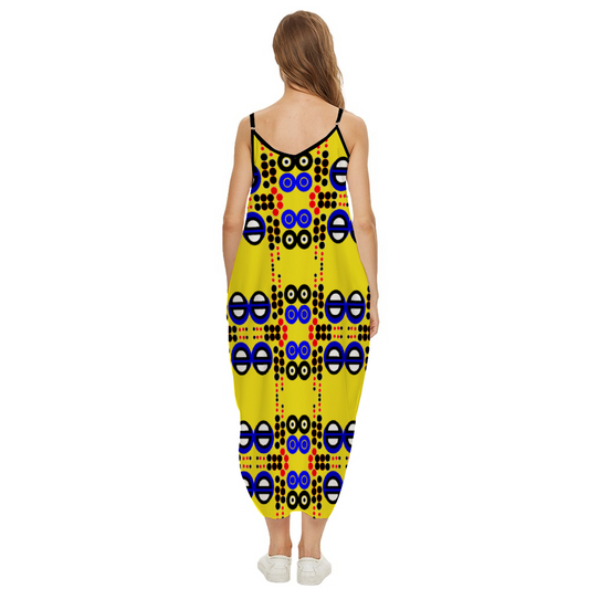OD Custom Women's Loose Sleeveless Dress PattY