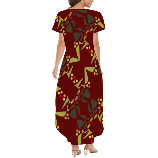 Origen Destination Short sleeves Long Dress