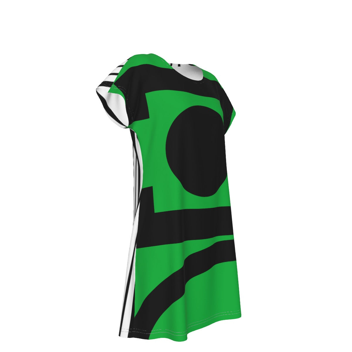 Origen Destination |Signature Women's Short Sleeve Green Dress