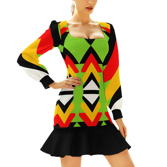 Origen Destination Women's Ruffle Hem Dress