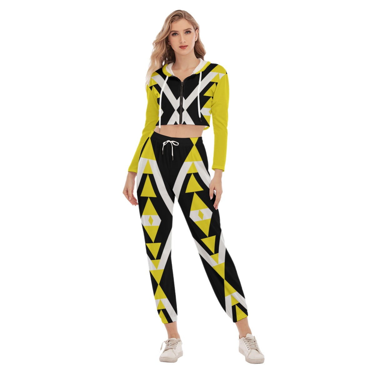 Origen Destination Dia-Symbol Women's Crop Hoodie Jumpsuit