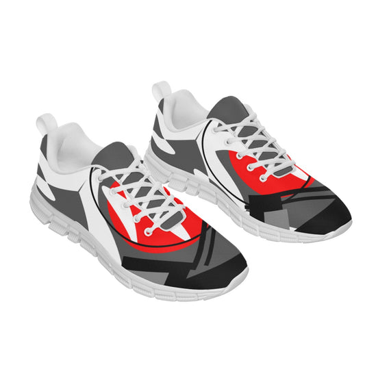 Origen Destination | On-Arrival Point of Origen Symbol-inspired Women's Sports Shoes With White Sole