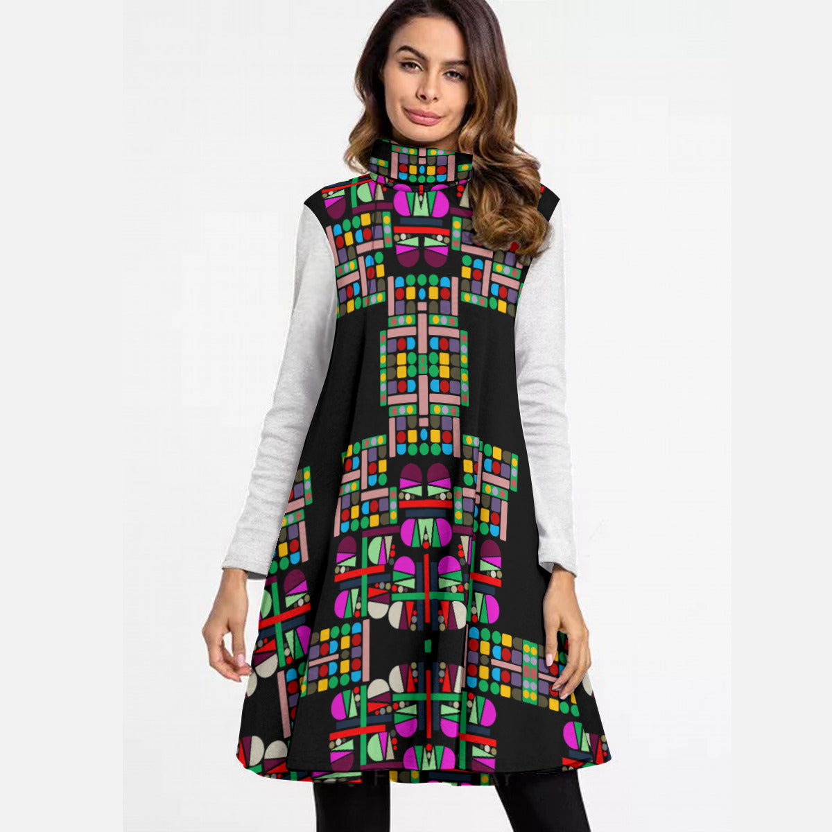 OD Women's High Waist Wide Leg Culottes TUL4567