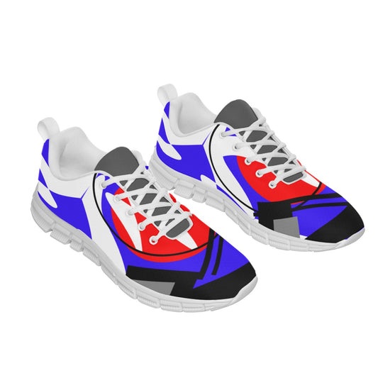 Origen Destination | On-Arrival Point of Origen Symbol-inspired Women's Sports Shoes With White Sole