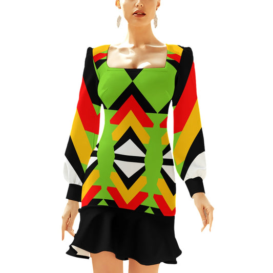 Origen Destination Women's Ruffle Hem Dress