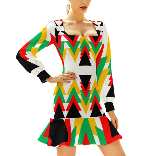 Origen Destination Women's Ruffle Hem Dress