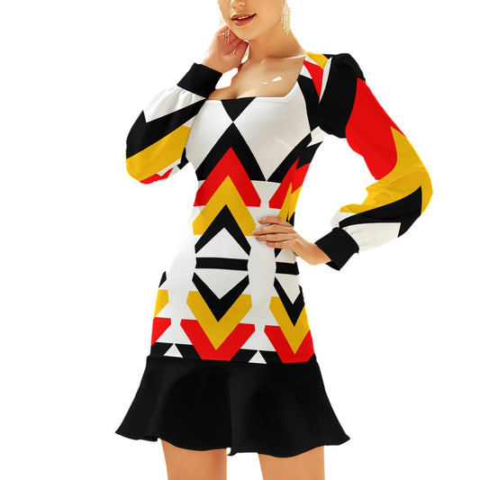 Origen Destination Women's Ruffle Hem Dress