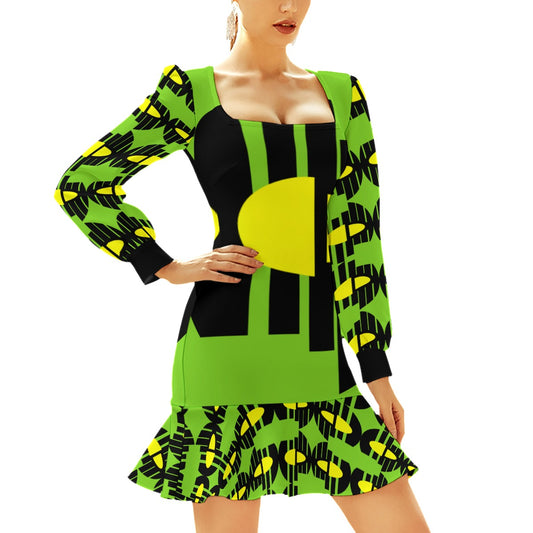 Origen Destination Women's Ruffle Hem Dress