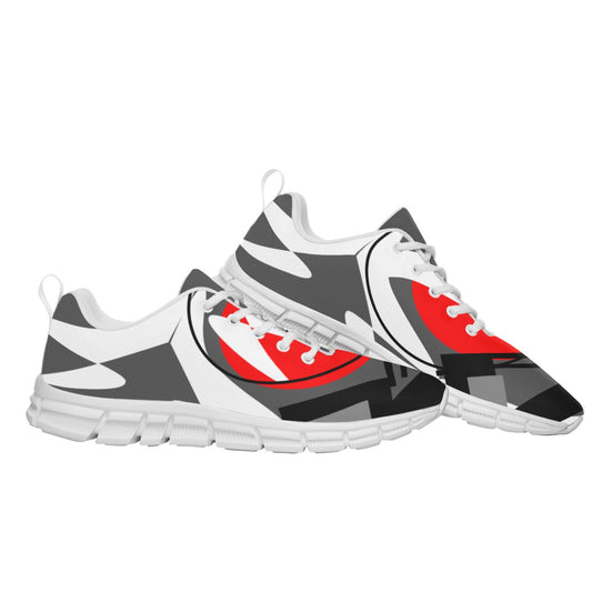 Origen Destination | On-Arrival Point of Origen Symbol-inspired Women's Sports Shoes With White Sole
