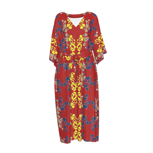 Origen Destination Women's Mid-sleeve Long Dress