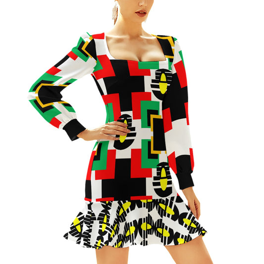 Origen Destination Women's Ruffle Hem Dress