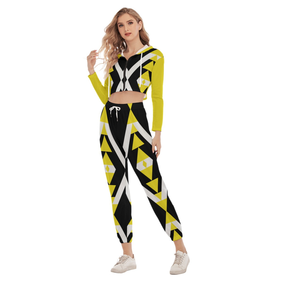 Origen Destination Dia-Symbol Women's Crop Hoodie Jumpsuit