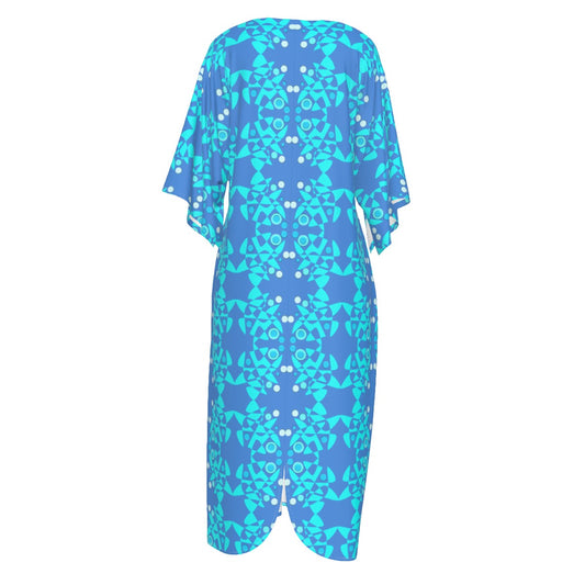 Origen Destination Women's Mid-sleeve Long Dress