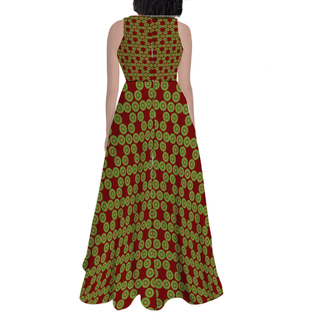 Origen Destination Custom Sleeveless Classic Maxi Dress