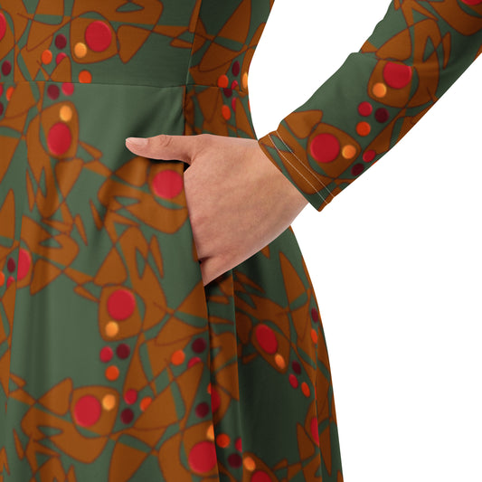 Origen Designation Women's Long-sleeve Midi dress