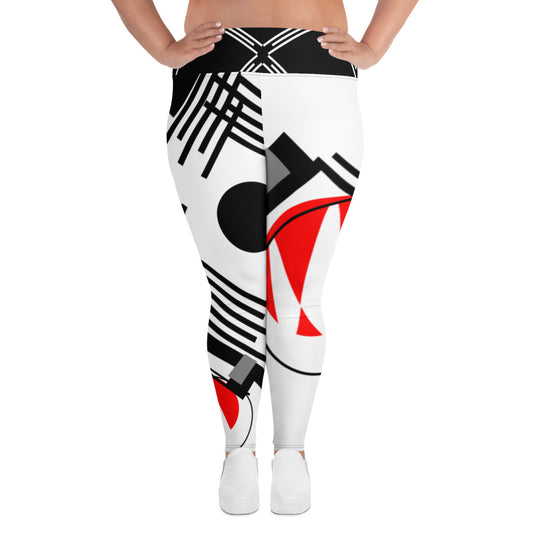 Origen Destination | On-Arrival Point of Origen Symbol-inspired Full-figured Leggings