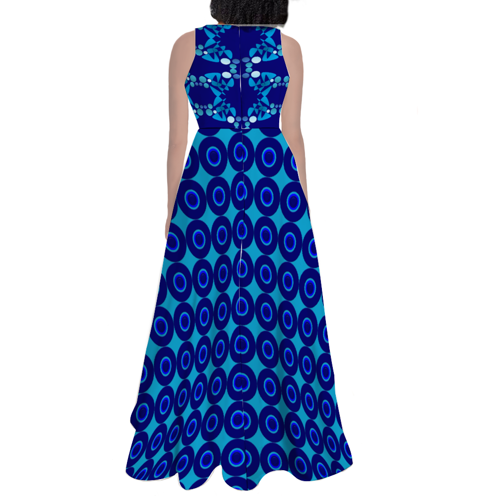 Origen Destination Custom Sleeveless Classic Maxi Dress