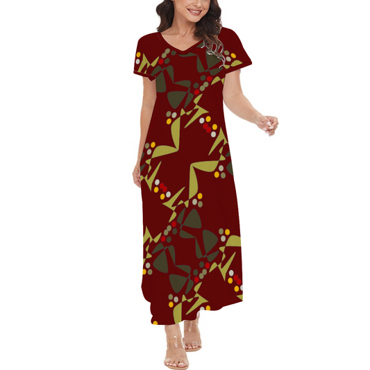 Origen Destination Short sleeves Long Dress