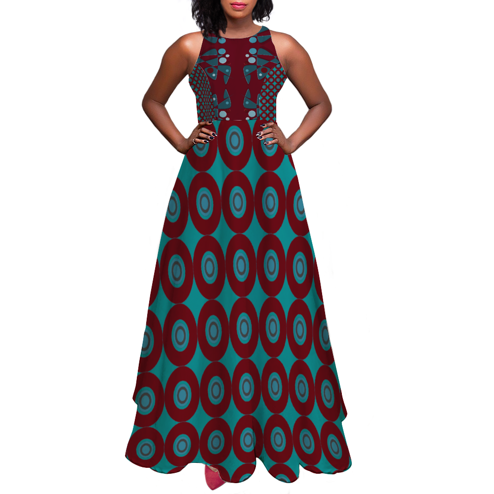 Origen Destination Custom Sleeveless Classic Maxi Dress