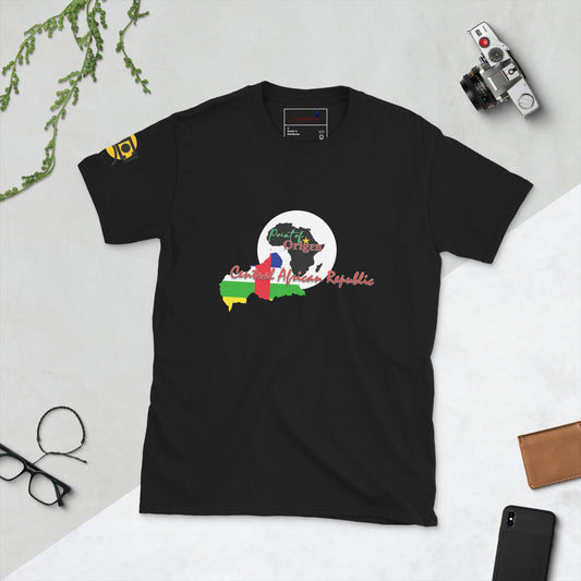 Origen Destination | On-Arrival Point of Origen Central African Republic Short-Sleeve Unisex T-Shirt