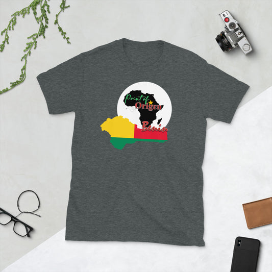 Origen Destination | On-Arrival Point of Origen Benin Short-Sleeve Unisex T-Shirt