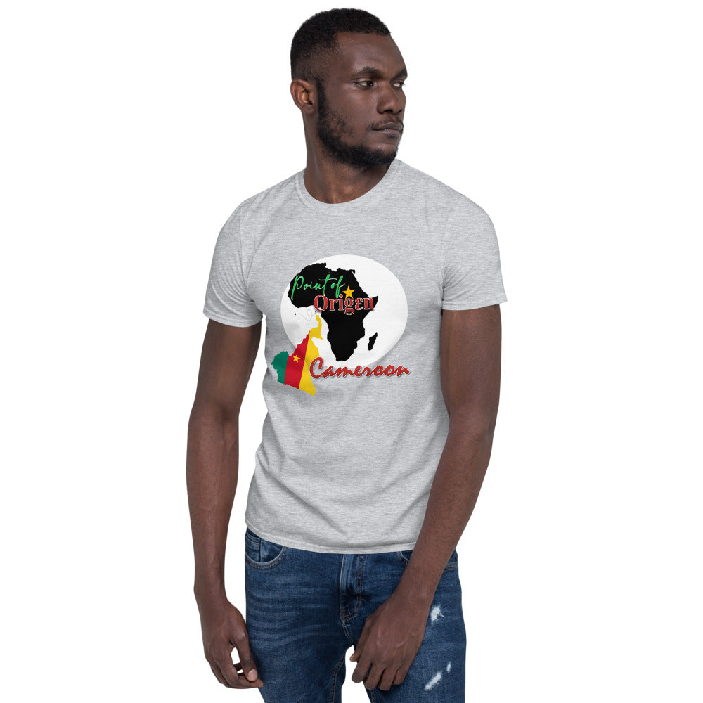 Origen Destination | On-Arrival Point of Origen Cameroon Short-Sleeve Unisex T-Shirt