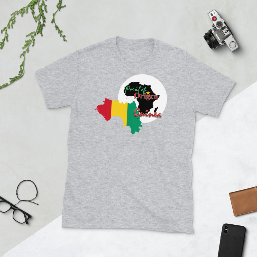 Origen Destination | On-Arrival Point of Origen Guinea Short-Sleeve Unisex T-Shirt