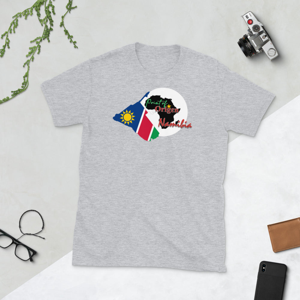 Origen Destination |On-Arrival Point of Origen Namibia Short-Sleeve Unisex T-Shirt