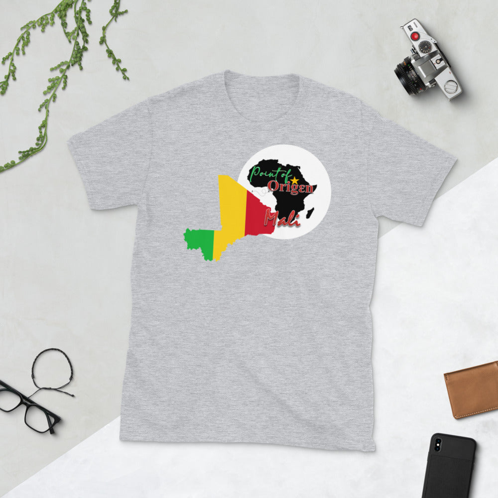 Origen Destination |On-Arrival Point of Origen Mali Short-Sleeve Unisex T-Shirt