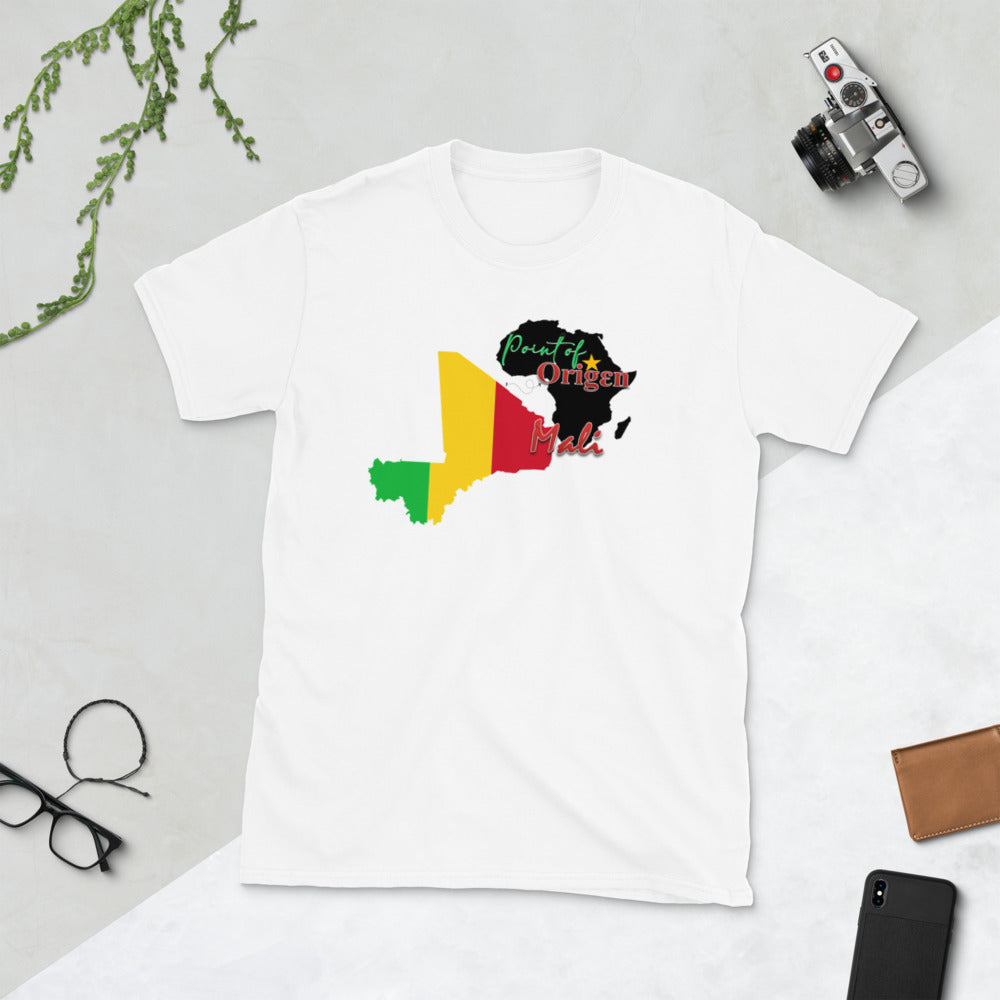 Origen Destination |On-Arrival Point of Origen Mali Short-Sleeve Unisex T-Shirt