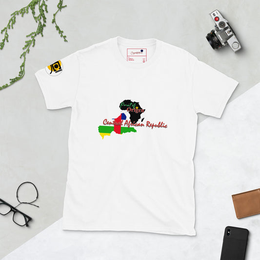 Origen Destination | On-Arrival Point of Origen Central African Republic Short-Sleeve Unisex T-Shirt